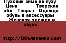 Пуховик зима/на пуху › Цена ­ 2 000 - Тверская обл., Тверь г. Одежда, обувь и аксессуары » Женская одежда и обувь   